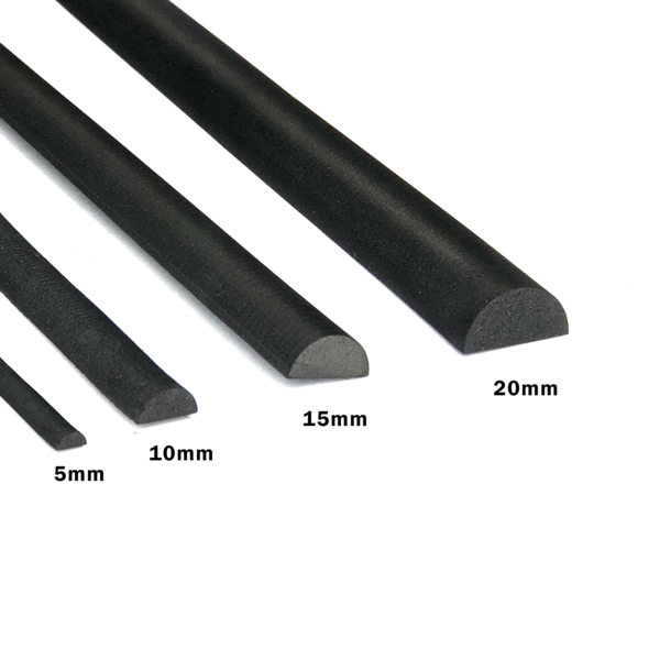 Lumin's Workshop EVA Foam Dowel - Half Round