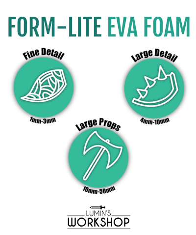 Lumin's Workshop Form-Lite EVA Foam Mini Sheets