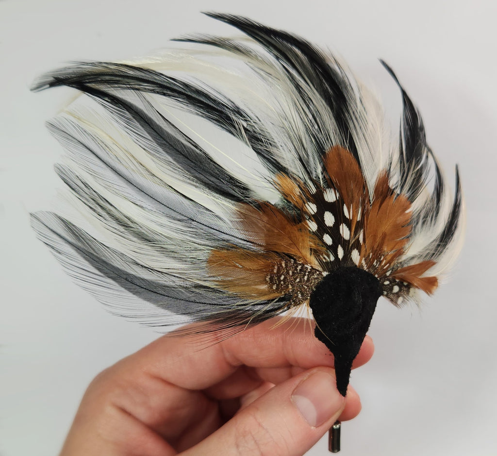 Feathered Hat Pin