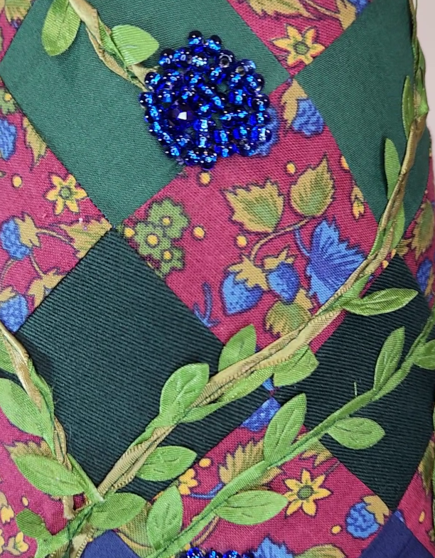 Handmade Witch Hat - Blue Raspberry #99