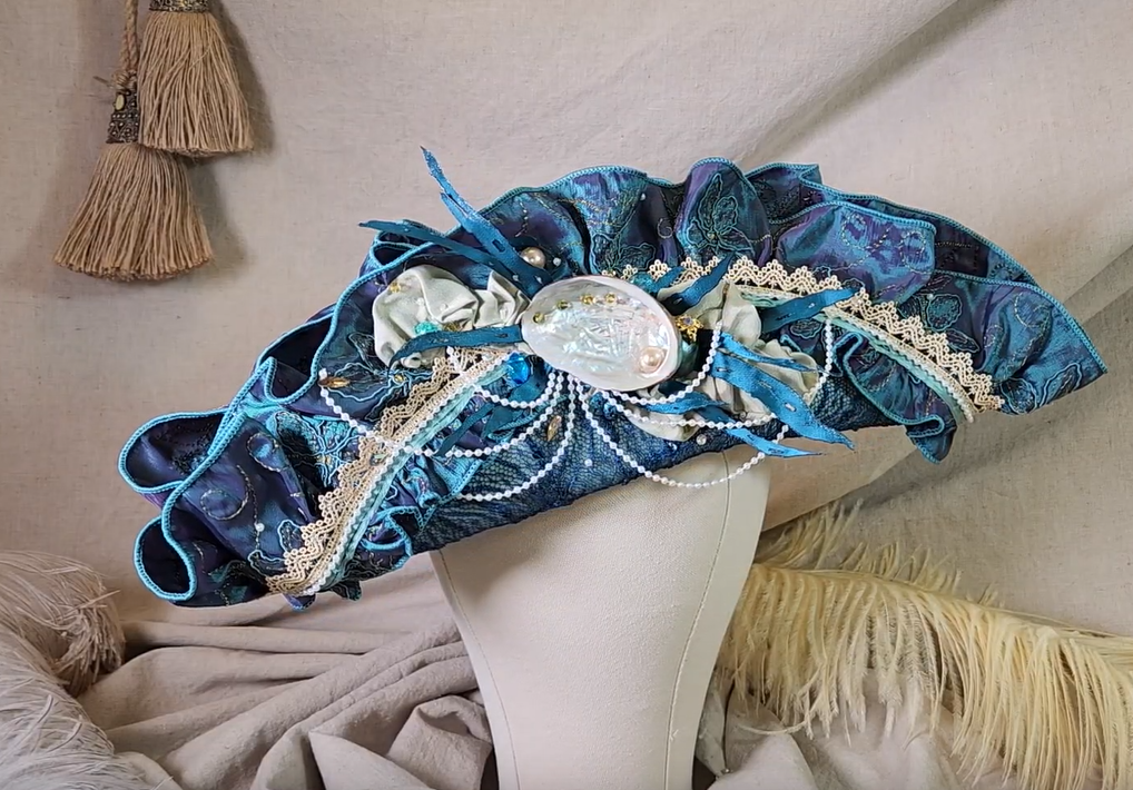 Handcrafted Pirate Hat - Mint - Unisex