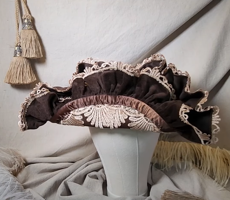 Handcrafted Pirate Hat -  Dark Brown - Unisex