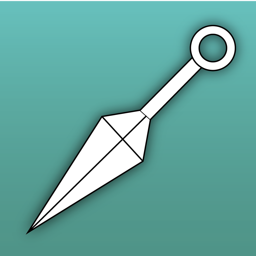 Free Pattern: Kunai Throwing Knife