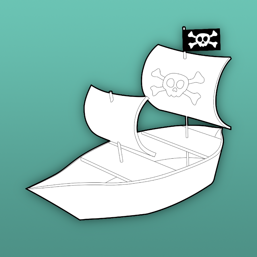 Free Pattern: Pirate Ship