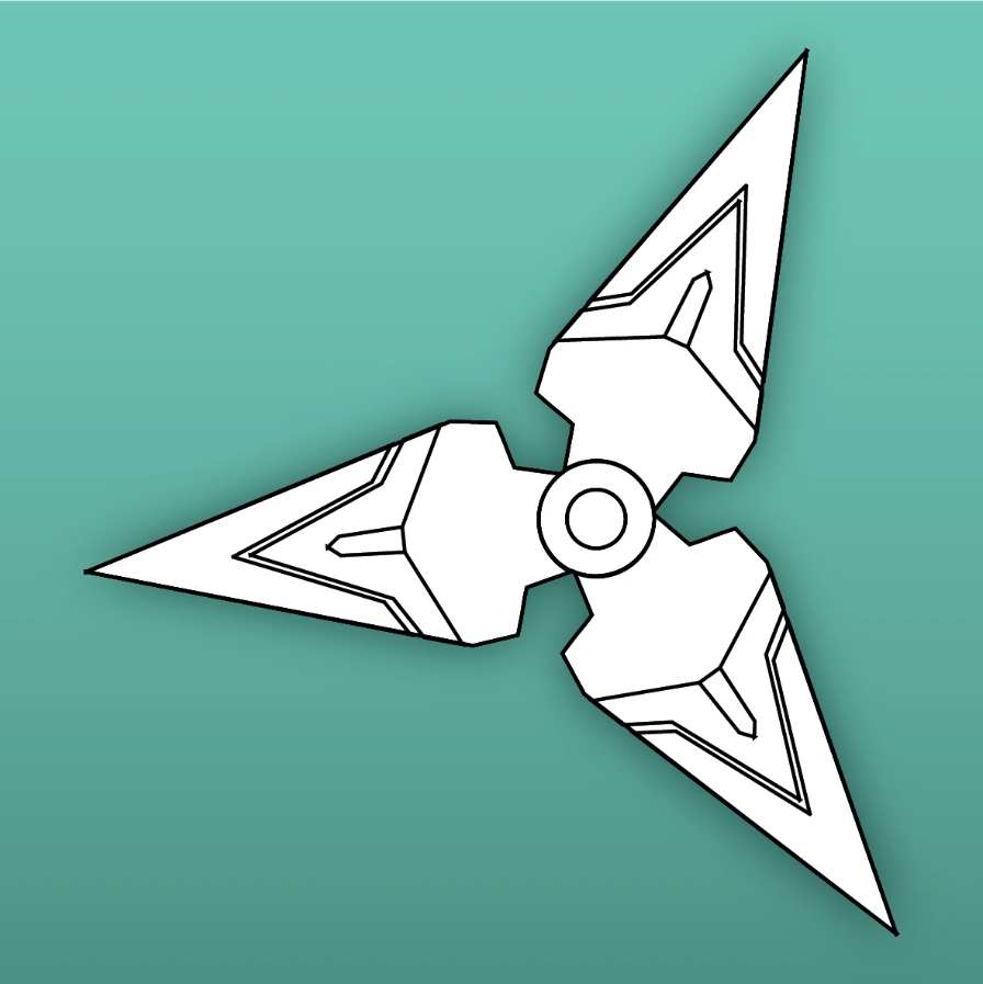 Free Pattern: Shuriken
