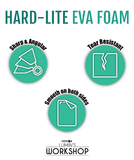 Lumin's Workshop Hard-Lite EVA Foam Mini Sheets