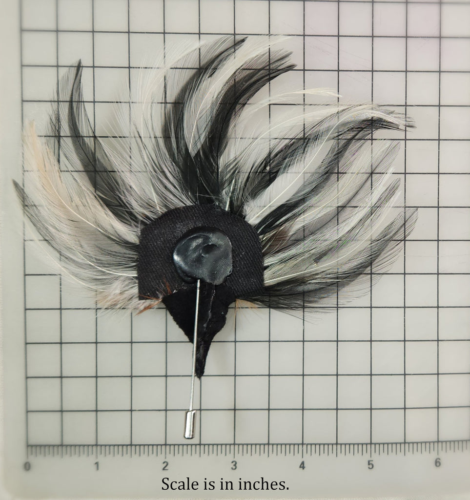 Feathered Hat Pin