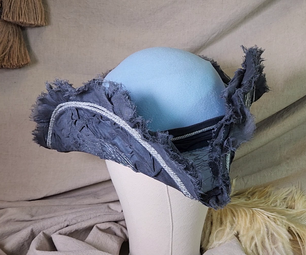 Handmade Pirate Tricorn Hat - Ghostship #43