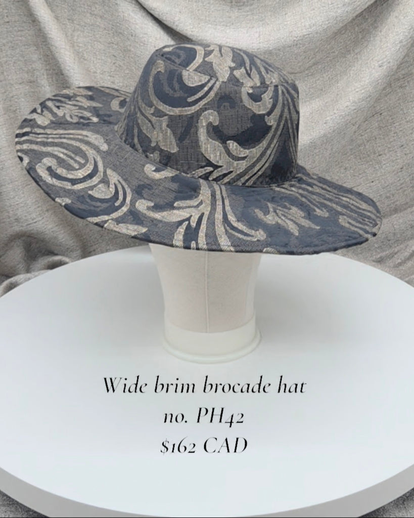 Handmade Wide Brim Hat - PH42