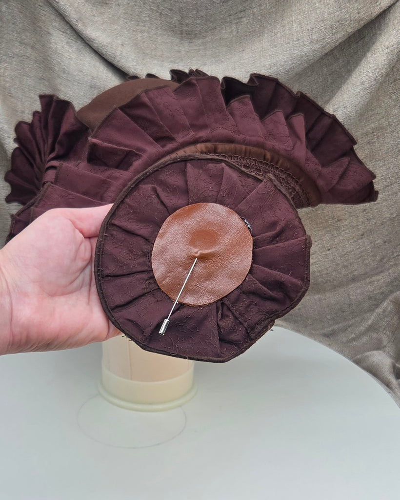 Handmade Pirate Tricorn Hat with Hat Pin - PH177