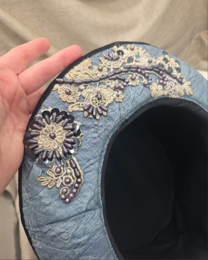 Handmade Top Hat - Stormy Night