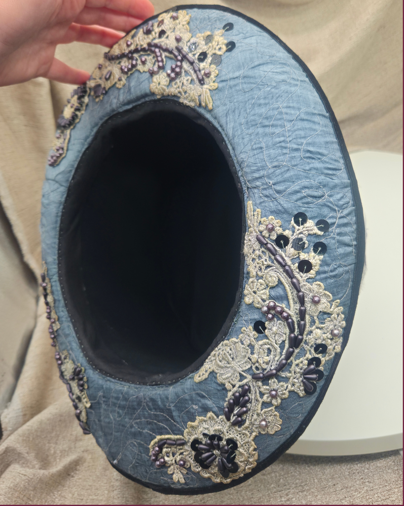 Handmade Top Hat - Stormy Night