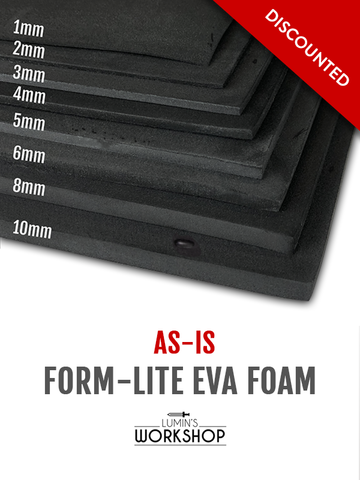 Lumin's Workshop Grey Form-Lite EVA Foam – Vega Theatrical Supplies