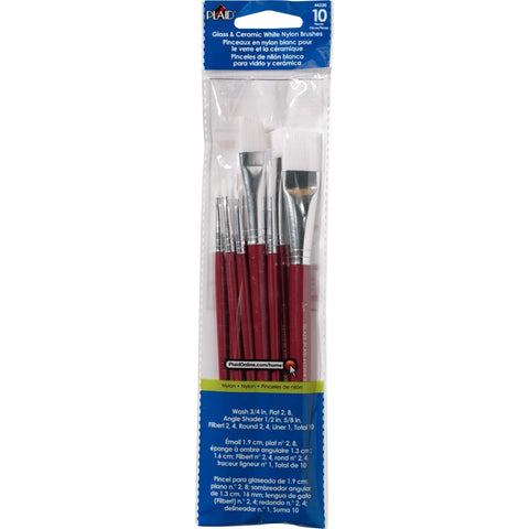FolkArt Brush Set Value Pack, 10pc
