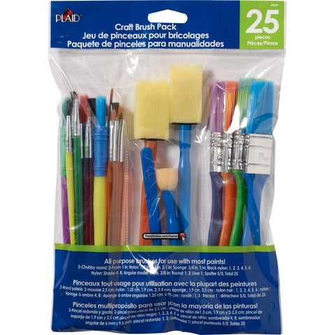 FolkArt Brush Set Value Pack, 10pc